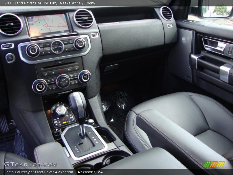 Alaska White / Ebony 2010 Land Rover LR4 HSE Lux