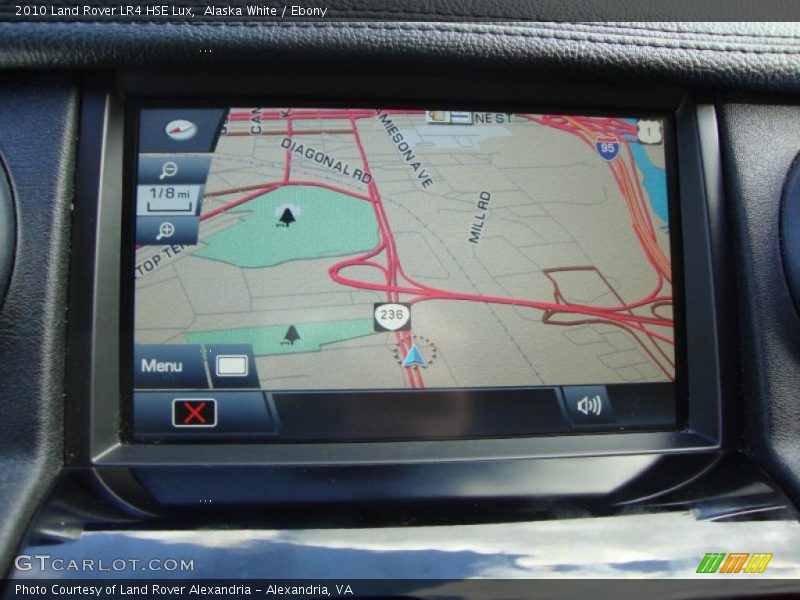 Alaska White / Ebony 2010 Land Rover LR4 HSE Lux
