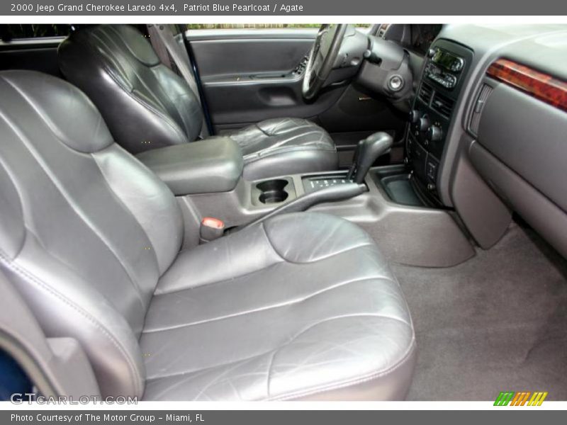 Patriot Blue Pearlcoat / Agate 2000 Jeep Grand Cherokee Laredo 4x4