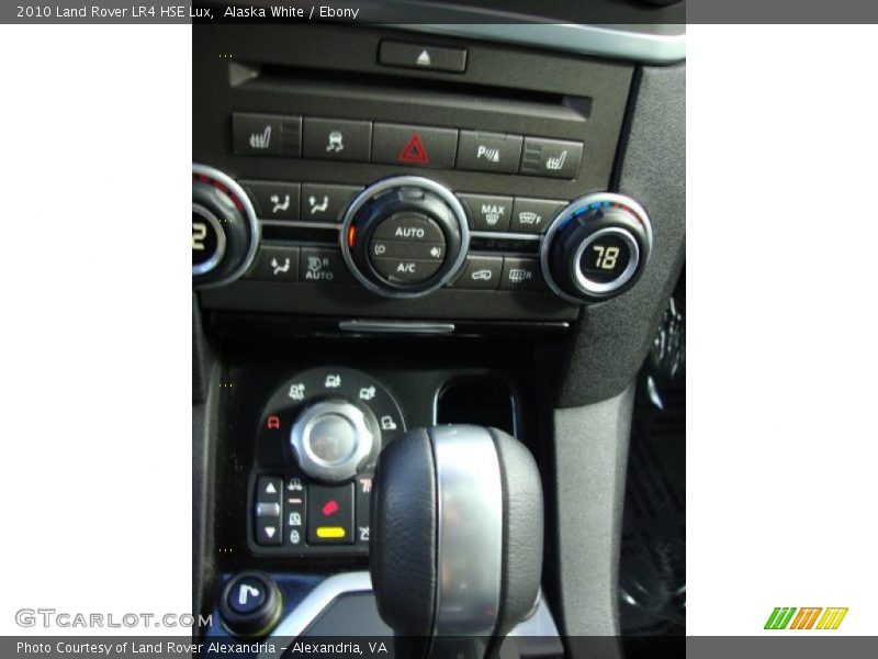 Alaska White / Ebony 2010 Land Rover LR4 HSE Lux