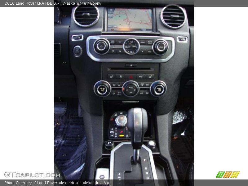 Alaska White / Ebony 2010 Land Rover LR4 HSE Lux