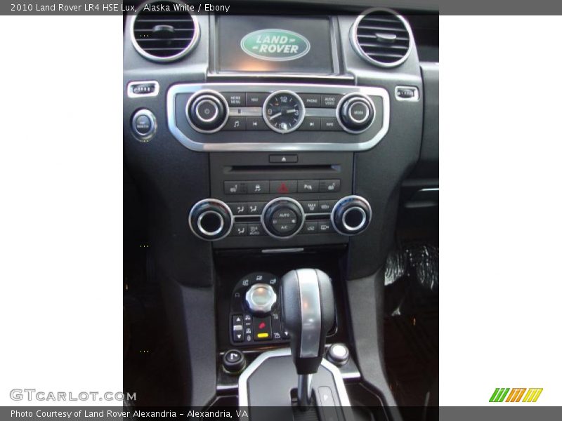 Alaska White / Ebony 2010 Land Rover LR4 HSE Lux