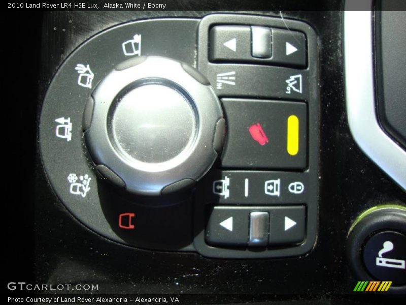 Alaska White / Ebony 2010 Land Rover LR4 HSE Lux