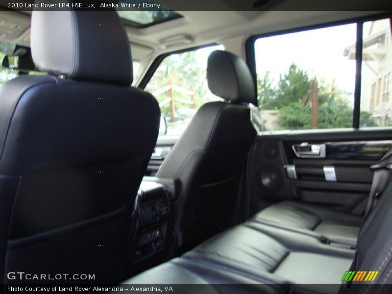 Alaska White / Ebony 2010 Land Rover LR4 HSE Lux