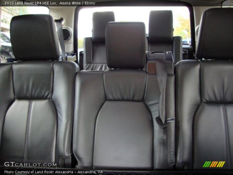 Alaska White / Ebony 2010 Land Rover LR4 HSE Lux