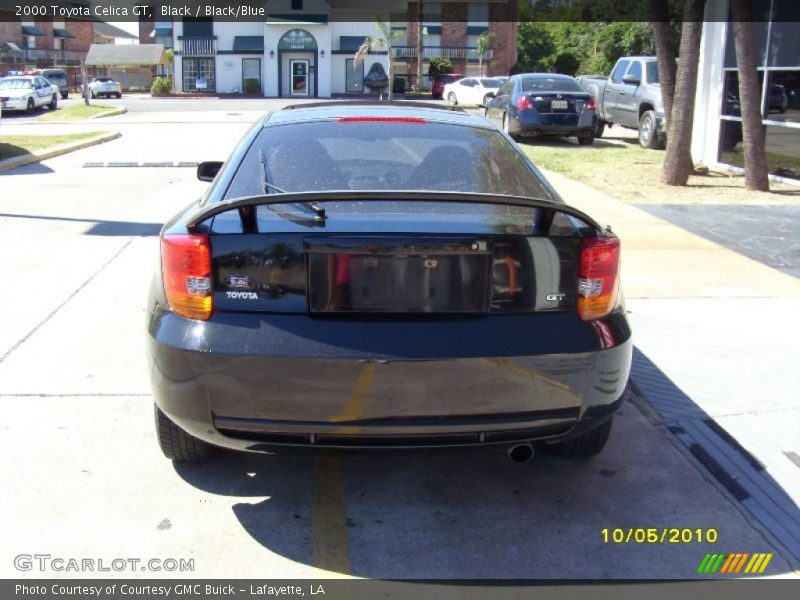 Black / Black/Blue 2000 Toyota Celica GT
