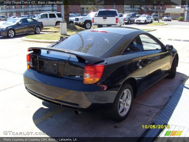Black / Black/Blue 2000 Toyota Celica GT