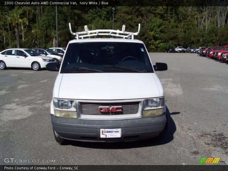 Ivory White / Blue 2000 Chevrolet Astro AWD Commercial Van