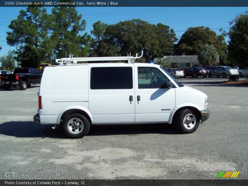 Ivory White / Blue 2000 Chevrolet Astro AWD Commercial Van