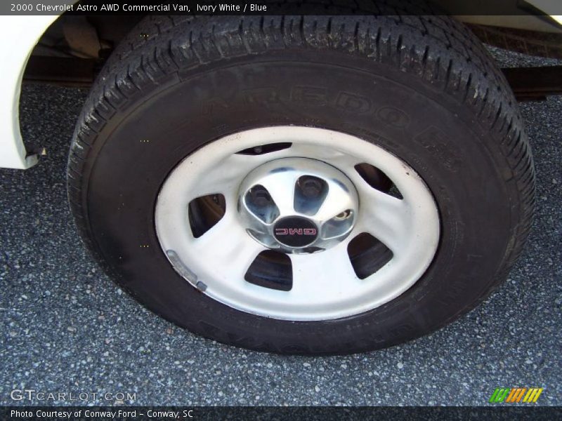 Ivory White / Blue 2000 Chevrolet Astro AWD Commercial Van