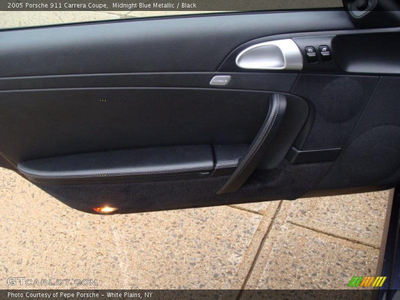 Midnight Blue Metallic / Black 2005 Porsche 911 Carrera Coupe