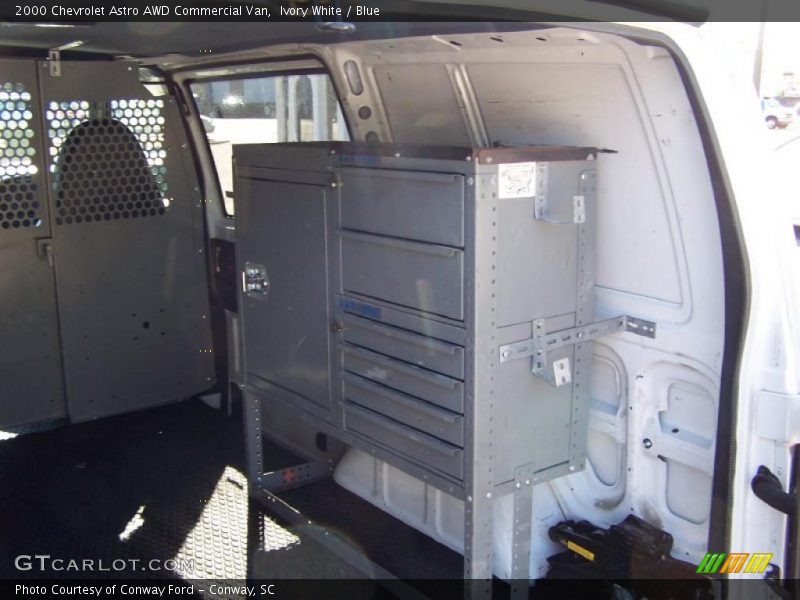 Ivory White / Blue 2000 Chevrolet Astro AWD Commercial Van