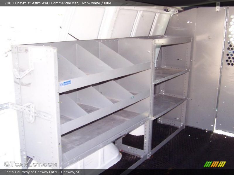 Ivory White / Blue 2000 Chevrolet Astro AWD Commercial Van