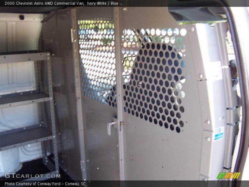 Ivory White / Blue 2000 Chevrolet Astro AWD Commercial Van