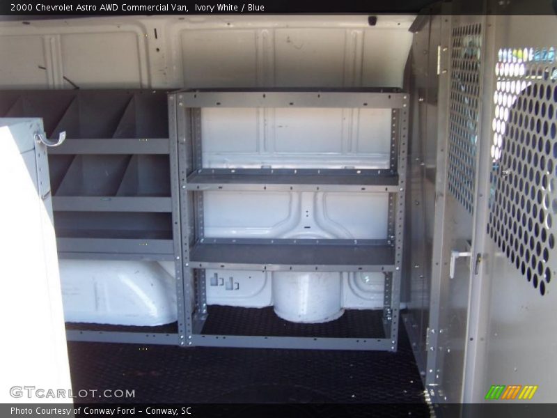 Ivory White / Blue 2000 Chevrolet Astro AWD Commercial Van