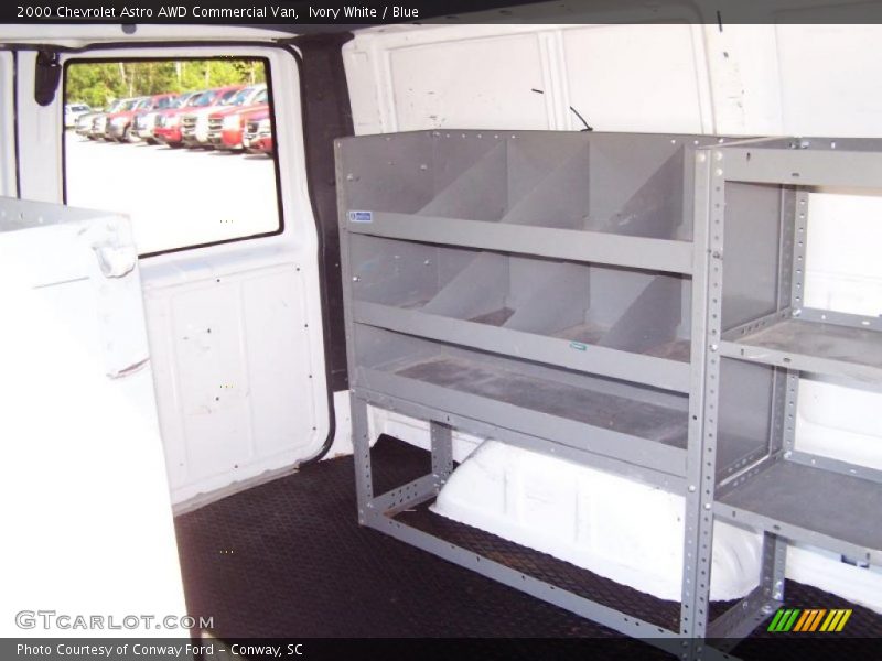Ivory White / Blue 2000 Chevrolet Astro AWD Commercial Van
