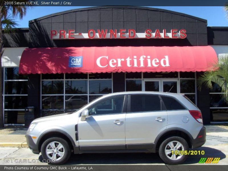 Silver Pearl / Gray 2008 Saturn VUE XE