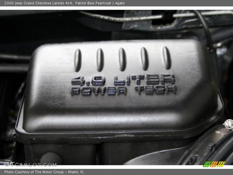 Patriot Blue Pearlcoat / Agate 2000 Jeep Grand Cherokee Laredo 4x4