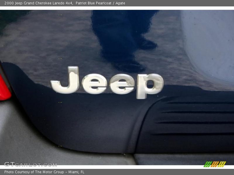 Patriot Blue Pearlcoat / Agate 2000 Jeep Grand Cherokee Laredo 4x4