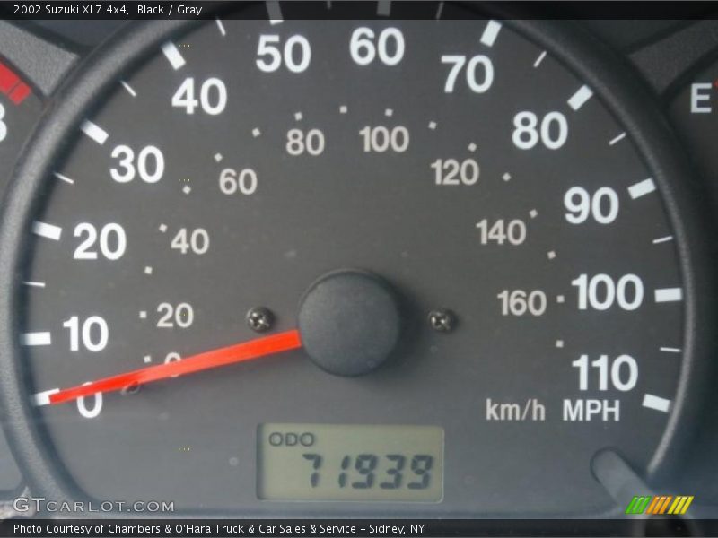 Black / Gray 2002 Suzuki XL7 4x4