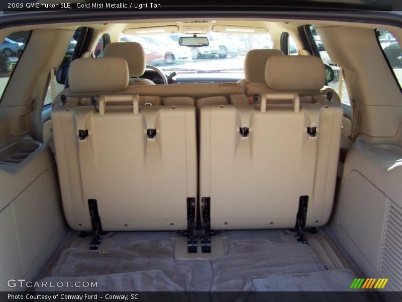 Gold Mist Metallic / Light Tan 2009 GMC Yukon SLE