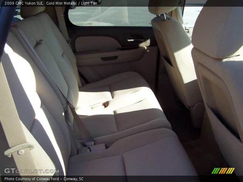 Gold Mist Metallic / Light Tan 2009 GMC Yukon SLE