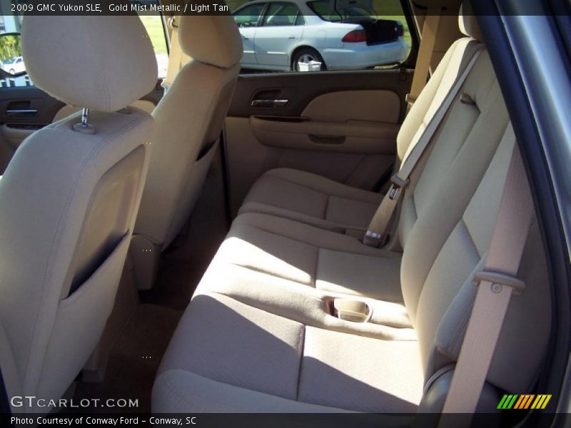 Gold Mist Metallic / Light Tan 2009 GMC Yukon SLE