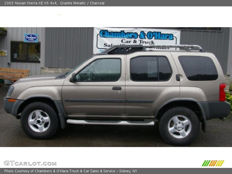 Granite Metallic / Charcoal 2003 Nissan Xterra XE V6 4x4