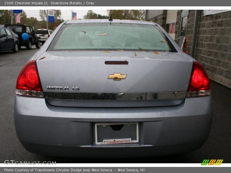 Silverstone Metallic / Gray 2006 Chevrolet Impala LS