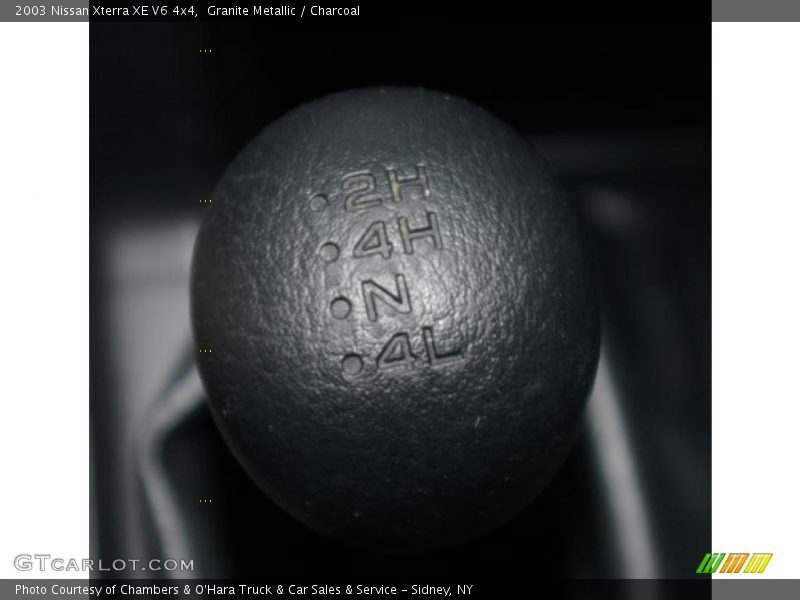 Granite Metallic / Charcoal 2003 Nissan Xterra XE V6 4x4
