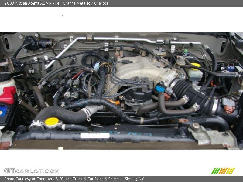 Granite Metallic / Charcoal 2003 Nissan Xterra XE V6 4x4