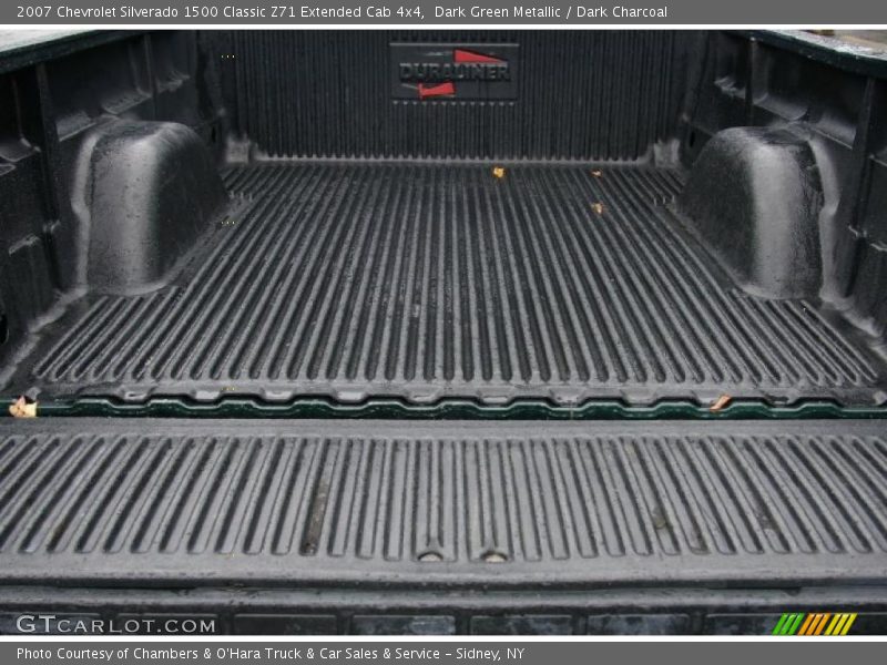 Dark Green Metallic / Dark Charcoal 2007 Chevrolet Silverado 1500 Classic Z71 Extended Cab 4x4