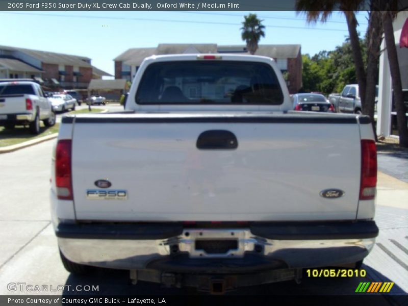 Oxford White / Medium Flint 2005 Ford F350 Super Duty XL Crew Cab Dually