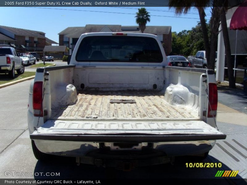 Oxford White / Medium Flint 2005 Ford F350 Super Duty XL Crew Cab Dually