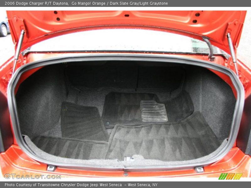 Go Mango! Orange / Dark Slate Gray/Light Graystone 2006 Dodge Charger R/T Daytona