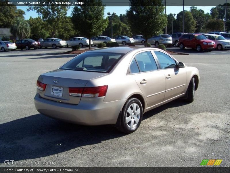Golden Beige / Beige 2006 Hyundai Sonata GL