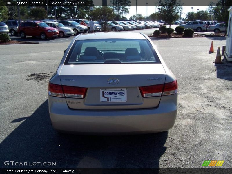 Golden Beige / Beige 2006 Hyundai Sonata GL