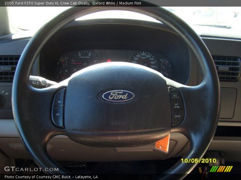 Oxford White / Medium Flint 2005 Ford F350 Super Duty XL Crew Cab Dually