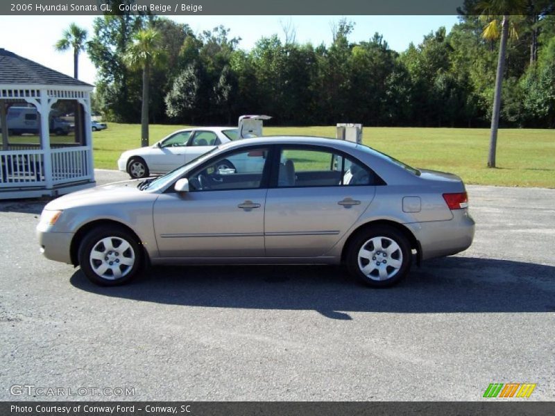 Golden Beige / Beige 2006 Hyundai Sonata GL