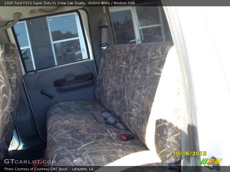 Oxford White / Medium Flint 2005 Ford F350 Super Duty XL Crew Cab Dually