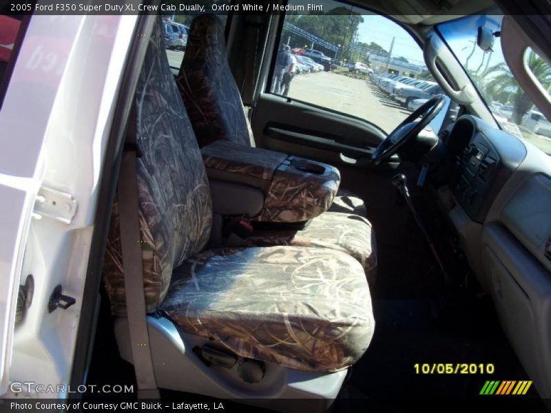 Oxford White / Medium Flint 2005 Ford F350 Super Duty XL Crew Cab Dually