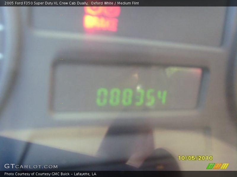 Oxford White / Medium Flint 2005 Ford F350 Super Duty XL Crew Cab Dually