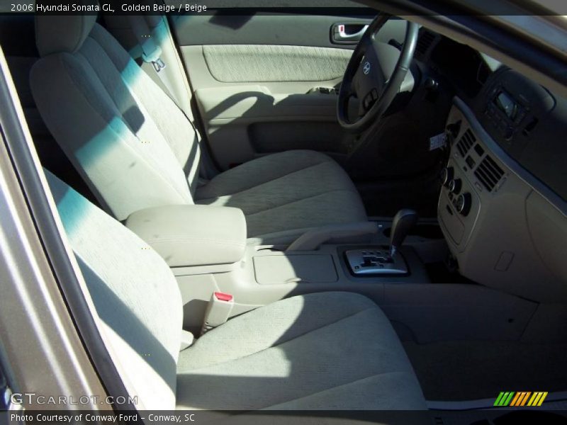 Golden Beige / Beige 2006 Hyundai Sonata GL