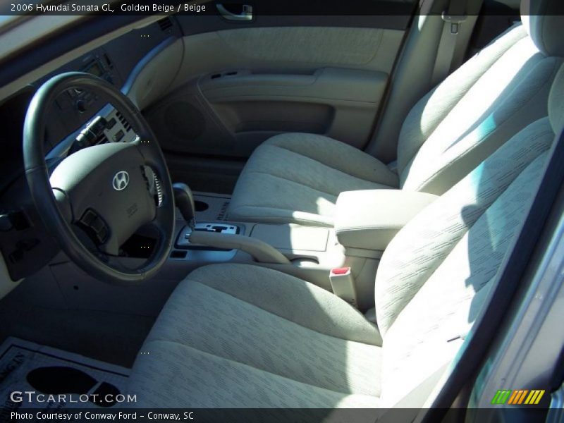 Golden Beige / Beige 2006 Hyundai Sonata GL