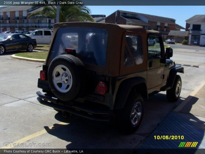 Black / Dark Slate Gray 2006 Jeep Wrangler SE 4x4