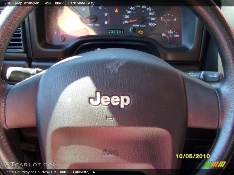 Black / Dark Slate Gray 2006 Jeep Wrangler SE 4x4