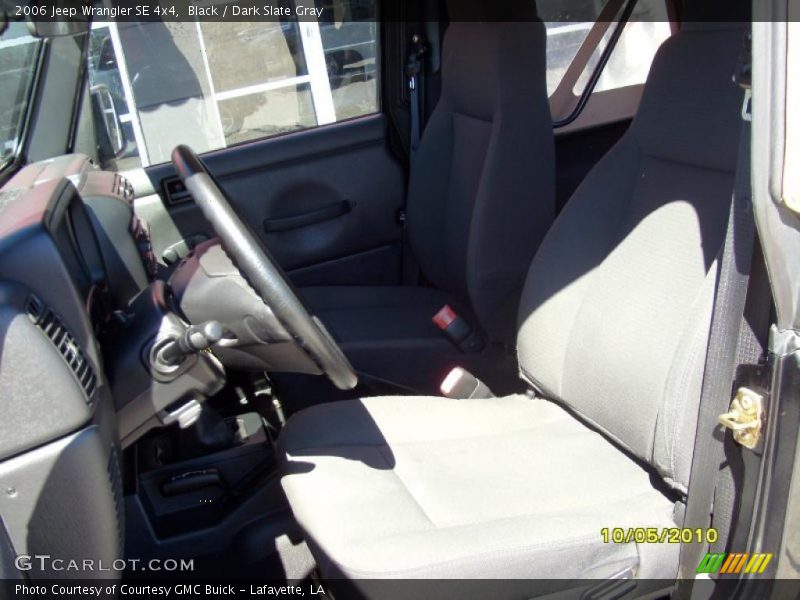Black / Dark Slate Gray 2006 Jeep Wrangler SE 4x4