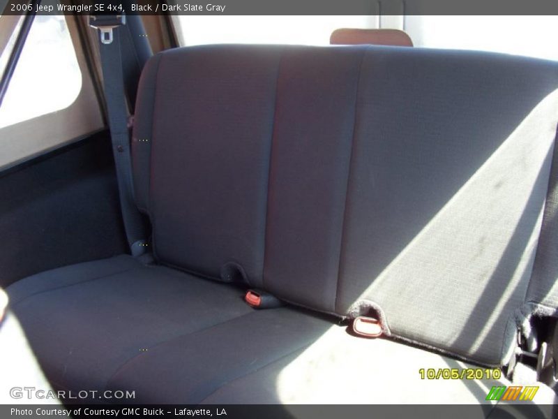 Black / Dark Slate Gray 2006 Jeep Wrangler SE 4x4