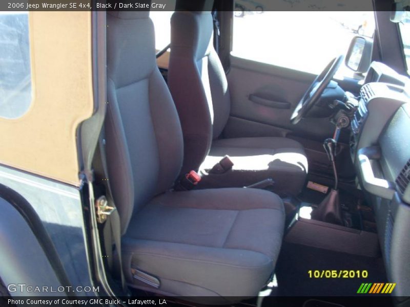 Black / Dark Slate Gray 2006 Jeep Wrangler SE 4x4