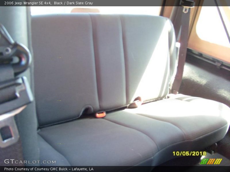 Black / Dark Slate Gray 2006 Jeep Wrangler SE 4x4